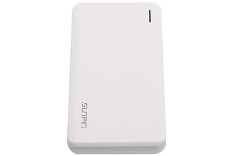 Sunpin Power Bank F110 Capacity: 3.7V / 11000mAh Wit/Grijs