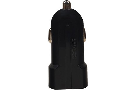 USAMS2 USB mini Autolader 2port 2.1 A Zwart