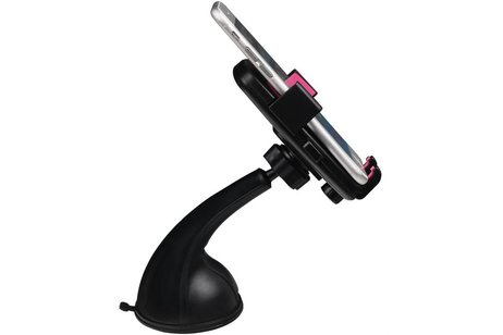 Lang Universal Smartphone Autohouder - Telefoonhouders Auto - Roze