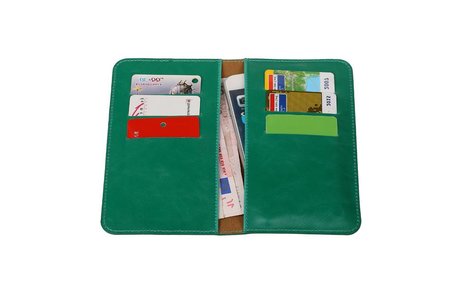 Pull Up Portemonnee Maat M Groen