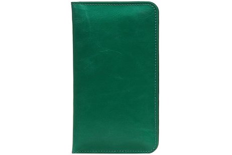Pull Up Portemonnee Maat M Groen