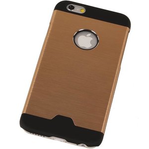 Lichte Aluminium Hardcase voor iPhone 6 Goud