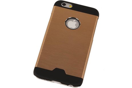 Lichte Aluminium Hardcase voor iPhone 6 Goud