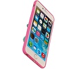 Vlinder Standing TPU Case voor iPhone 6 Plus Roze