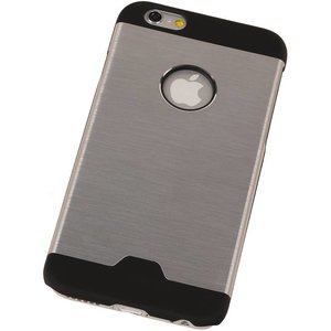 Lichte Aluminium Hardcase Geschikt voor iPhone 6 Plus Zilver