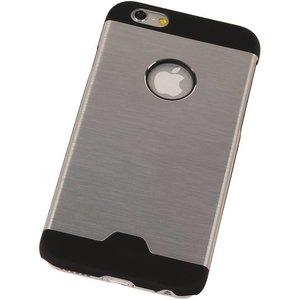 Lichte Aluminium Hardcase voor iPhone 6 Plus Zilver