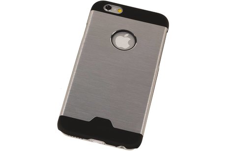 Lichte Aluminium Hardcase Geschikt voor iPhone 6 Plus Zilver