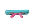 Vlinder Standing TPU Case voor iPhone 5 Turquoise