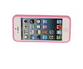 Vlinder Standing TPU Case voor iPhone 5 Roze