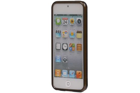 Diamant TPU Hoesjes voor iPod Touch 5 Zwart