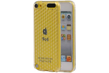 Diamant TPU Hoesjes - Hoesje Geschikt voor iPod Touch 5 Wit