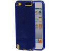 Diamant TPU Hoesjes voor iPod Touch 5 Donker Blauw