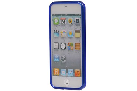 Diamant TPU Hoesjes voor iPod Touch 5 Donker Blauw