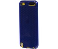 Diamant TPU Hoesjes voor iPod Touch 5 Donker Blauw