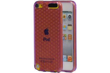 Diamant TPU Hoesjes voor iPod Touch 5 Paars