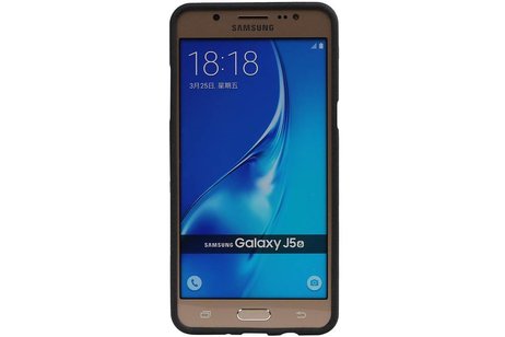 Sand Look TPU Hoesje voor Galaxy J5 2016 J510F Zwart