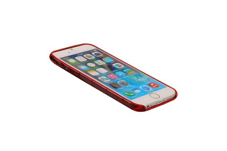 BackCover Hoesje Color Telefoonhoesje - Hoesje Geschikt voor iPhone 6 / iPhone 6S - Rood