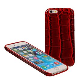 BackCover Hoesje Color Telefoonhoesje iPhone 6 / 6S - Rood