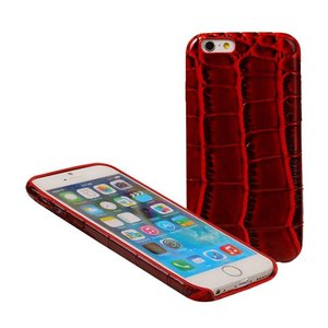 BackCover Hoesje Color Telefoonhoesje voor iPhone 6 / iPhone 6S - Rood