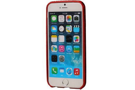 BackCover Hoesje Color Telefoonhoesje voor iPhone 6 / iPhone 6S - Rood