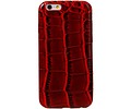 BackCover Hoesje Color Telefoonhoesje voor iPhone 6 / iPhone 6S - Rood