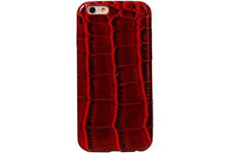 BackCover Hoesje Color Telefoonhoesje voor iPhone 6 / iPhone 6S - Rood