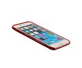 BackCover Hoesje Color Telefoonhoesje - Hoesje Geschikt voor iPhone 6 / iPhone 6S Plus - Rood