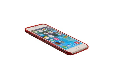BackCover Hoesje Color Telefoonhoesje - Hoesje Geschikt voor iPhone 6 / iPhone 6S Plus - Rood
