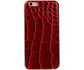 BackCover Hoesje Color Telefoonhoesje - Hoesje Geschikt voor iPhone 6 / iPhone 6S Plus - Rood