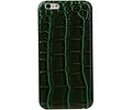 BackCover Hoesje Color Telefoonhoesje - Hoesje Geschikt voor iPhone 6 / iPhone 6S Plus - Groen