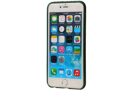 BackCover Hoesje Color Telefoonhoesje - Hoesje Geschikt voor iPhone 6 / iPhone 6S Plus - Groen