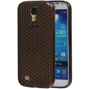 Diamant TPU Backcover Case Hoesjes - Hoesje Geschikt voor Samsung Galaxy S4 i9500 Zwart