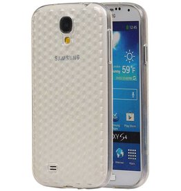Diamant TPU Hoesjes voor Samsung Galaxy S4 i9500 Wit