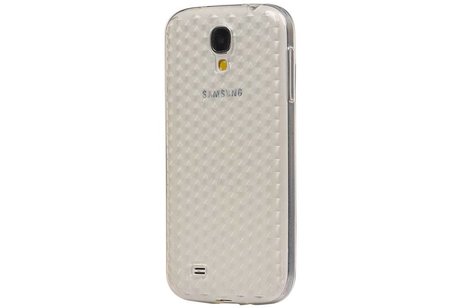 Diamant TPU Backcover Case Hoesjes - Hoesje Geschikt voor Samsung Galaxy S4 i9500 Wit