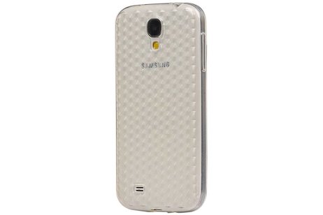 Diamant TPU Backcover Case Hoesjes voor Galaxy S4 i9500 Wit