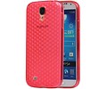 Diamant TPU Backcover Case Hoesjes - Hoesje Geschikt voor Samsung Galaxy S4 i9500 Roze