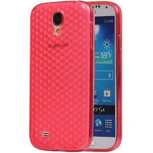 Diamant TPU Backcover Case Hoesjes - Hoesje Geschikt voor Samsung Galaxy S4 i9500 Roze