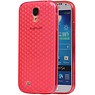 Diamant TPU Hoesjes voor Galaxy S4 i9500 Roze