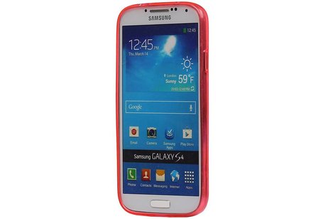 Diamant TPU Backcover Case Hoesjes - Hoesje Geschikt voor Samsung Galaxy S4 i9500 Roze