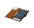Washed Leer Bookstyle Wallet Case Hoesje - Geschikt voor Huawei Ascend Y300 Zwart