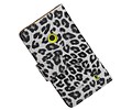 BAOHU Chita Bookstyle Wallet Case Hoesjes - Hoesje Geschikt voor Nokia Lumia 520 Wit