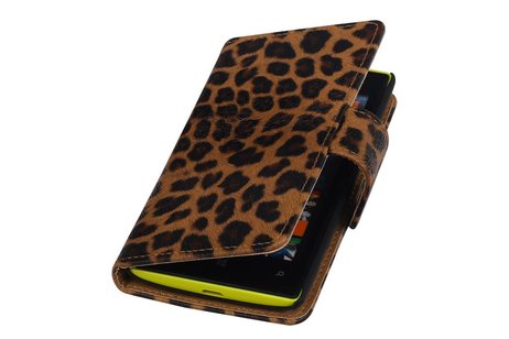 BAOHU Chita Bookstyle Wallet Case Hoesjes - Hoesje Geschikt voor Nokia Lumia 520 Chita