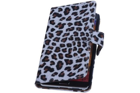 Chita Bookstyle Wallet Case Hoesjes voor Nokia Lumia 525 Bruin