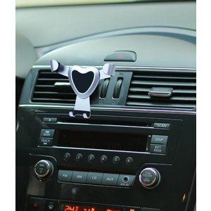 BAOHU Universal Smartphone Houder K11 - Telefoonhouders Auto - Zilver