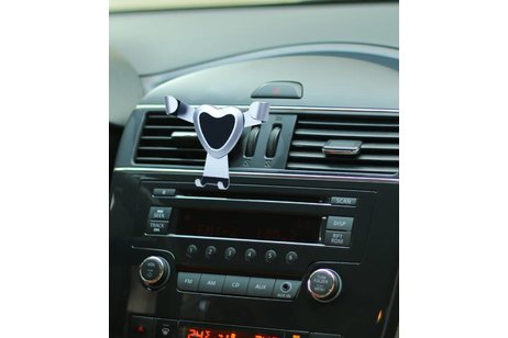 BAOHU Universal Smartphone Houder K11 - Telefoonhouders Auto - Zilver