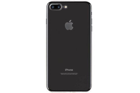 BAOHU Transparant TPU Backcover Case Hoesje Geschikt voor iPhone 7 Plus / 8 Plus Ultra-thin