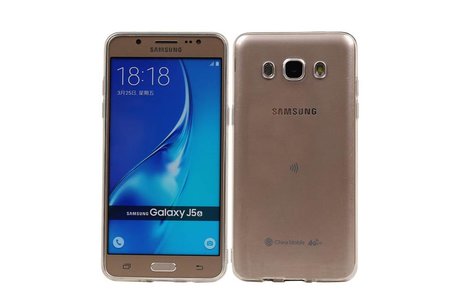 BAOHU Transparant TPU Backcover Case Hoesje Geschikt voor Samsung Galaxy J5 2016 J510F Ultra-thin