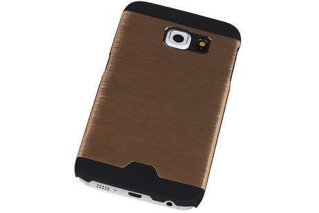 BAOHU Lichte Aluminium Hardcase Geschikt voor Samsung Galaxy S6 Edge G925F Goud