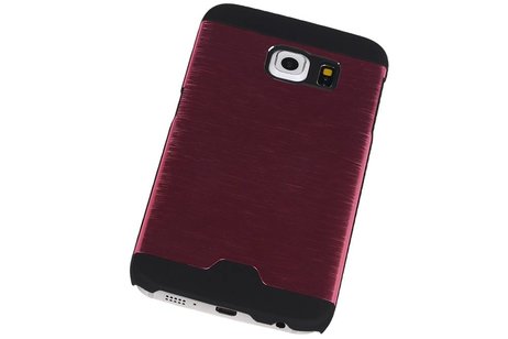 BAOHU Lichte Aluminium Hardcase Geschikt voor Samsung Galaxy S6 Edge G925F Roze