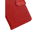 BAOHU Zakelijke Book Case Telefoonhoesje Geschikt voor de Nokia 3 - Portemonnee Hoesje - Pasjeshouder Wallet Case - Rood